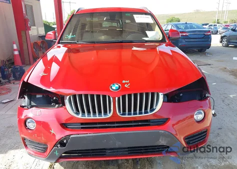 2017 BMW X3 Sdrive28I из США, поврежденный, VIN 5UXWZ7C34H0V92253